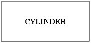 Text Box: CYLINDER
